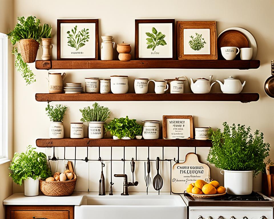 budget-friendly kitchen wall decor