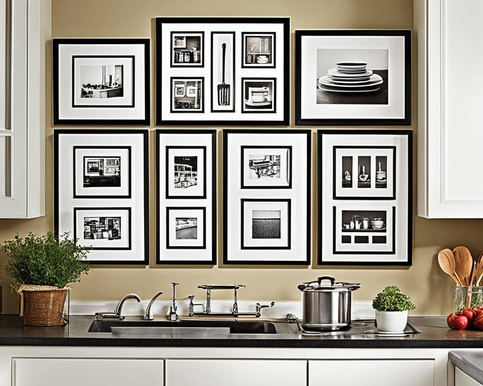 kitchen decor frames idea