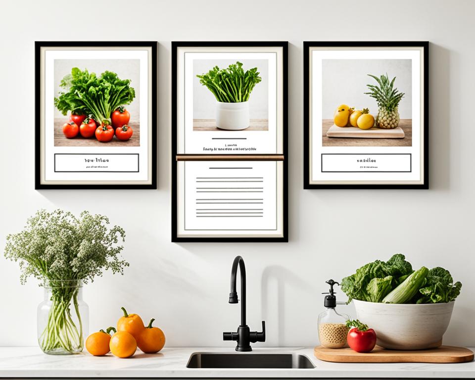 kitchen decor frames ideas