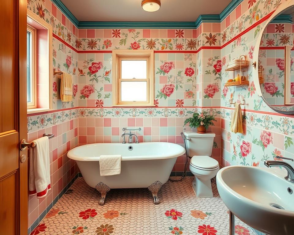 1960s bathroom tiles