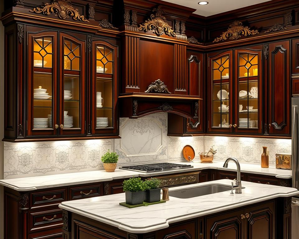 Luxury kitchen cabinets