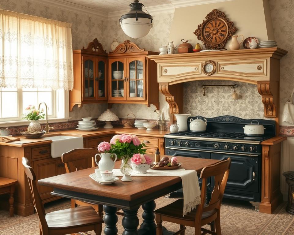 antique victorian kitchen decor