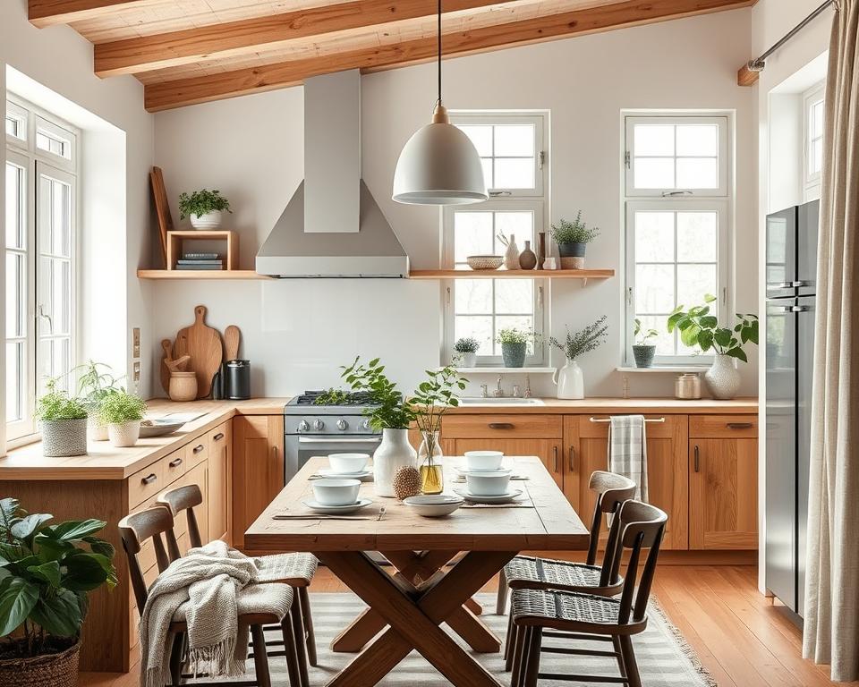 cozy Nordic kitchen