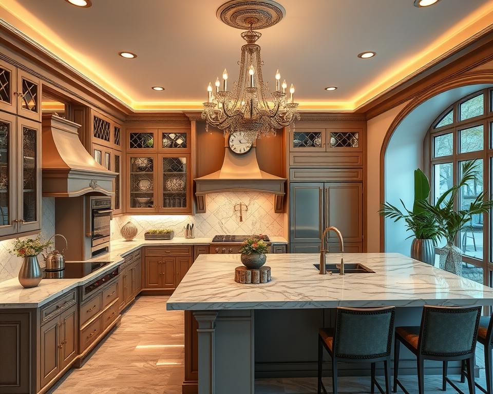 luxury kitchen decor