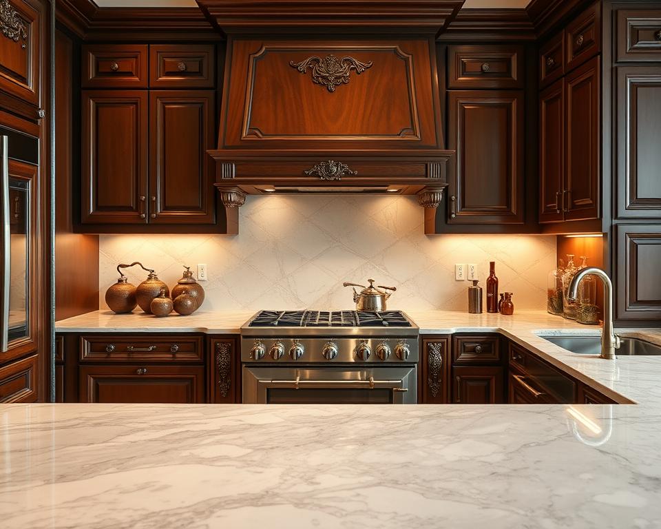 luxury kitchen materials