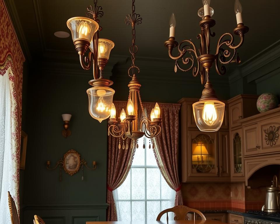 victorian kitchen lighting