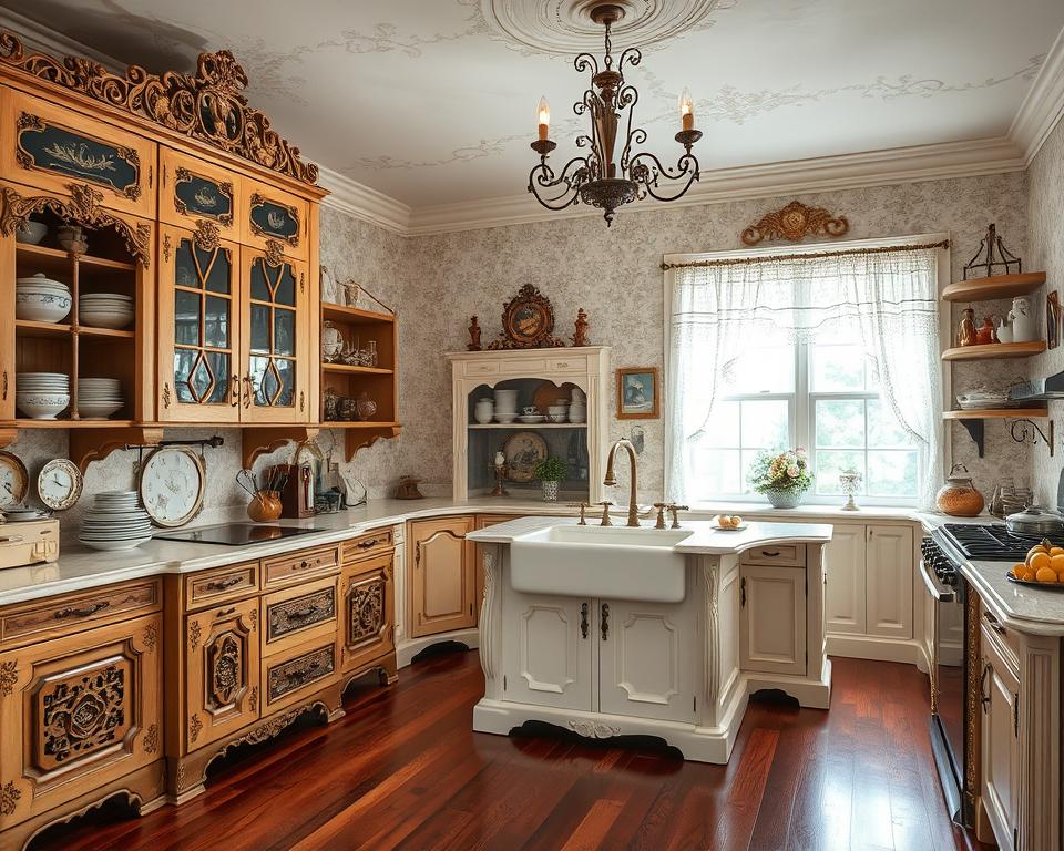 victorian style kitchen decor