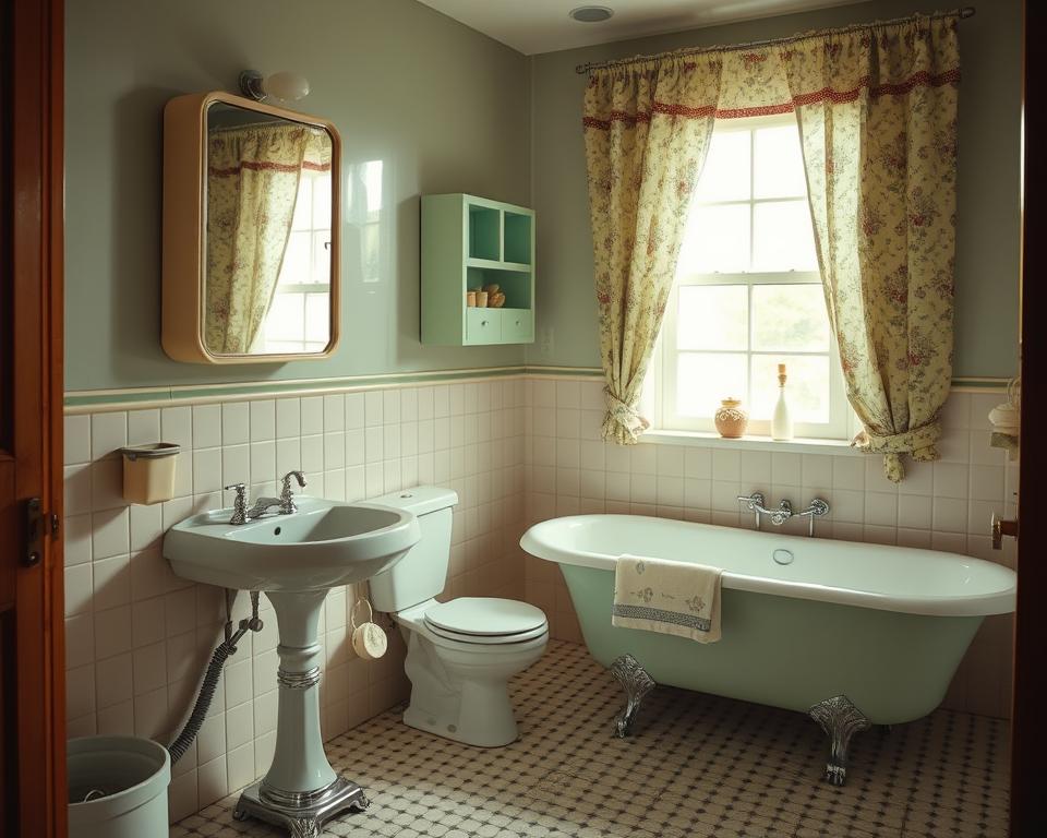 vintage bathroom fixtures