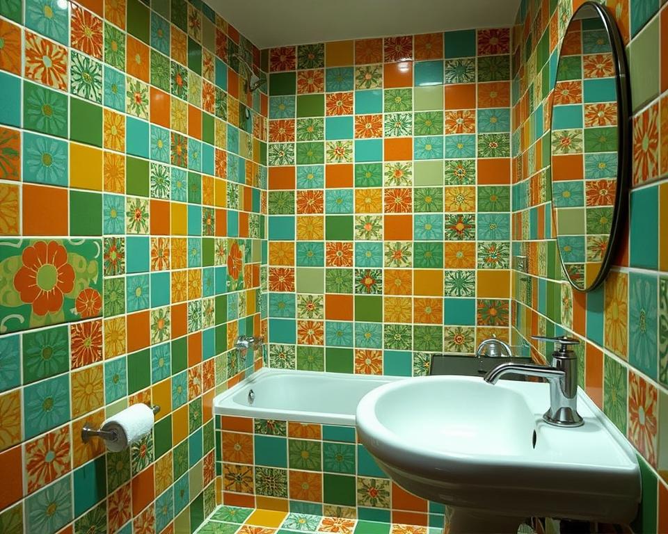 vintage bathroom tiles